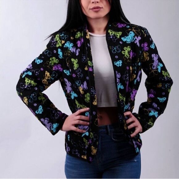Requirements Floral Printed Jacket(Size Small) - Picture 7 of 8